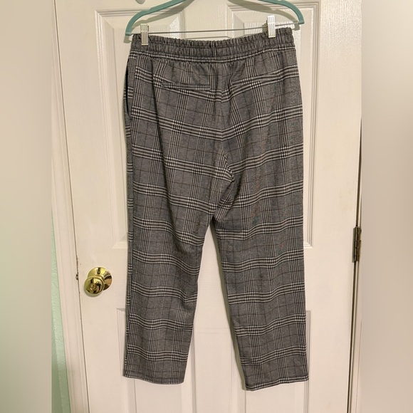 a new day Gray Plaid Drawstring Women’s Pants - Picture 4 of 7